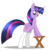 Size: 1750x1750 | Tagged: safe, artist:kraget, twilight sparkle, alicorn, pony, g4, clothes, female, looking at you, solo, stockings, stool, sultry pose, twilight sparkle (alicorn)