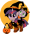Size: 1022x1158 | Tagged: safe, artist:dsana, spike, twilight sparkle, cat, dragon, pony, g4, animal costume, baby spike, cat costume, clothes, costume, cute, dragons riding ponies, dsana is trying to murder us, duo, filly, filly twilight sparkle, halloween, hat, holiday, mama twilight, nightmare night, pumpkin bucket, riding, simple background, socks, spikabetes, spike riding twilight, spikelove, striped socks, transparent background, trick or treat, twiabetes, witch hat