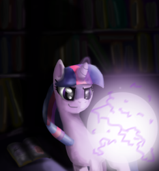 Size: 2799x3000 | Tagged: safe, artist:phendyl, twilight sparkle, pony, g4, female, high res, magic, magic orb, solo