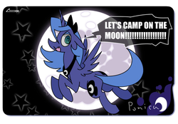 Size: 540x375 | Tagged: safe, artist:kolshica, princess luna, g4, card, dialogue, female, mare in the moon, moon, s1 luna, solo