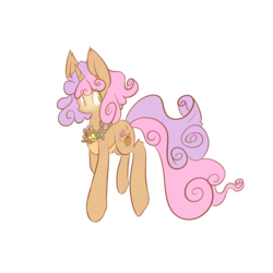 Size: 1024x1024 | Tagged: safe, artist:silverknight27, oc, oc only, oc:pink rose, pony, unicorn, solo