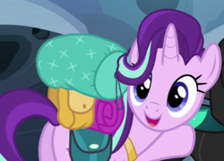 Size: 877x631 | Tagged: safe, screencap, starlight glimmer, pony, g4, to where and back again, butt, cropped, female, glimmer glutes, mare, plot