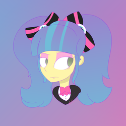 Size: 9000x9000 | Tagged: safe, artist:rose-writer, pixel pizazz, equestria girls, g4, absurd resolution, female, solo