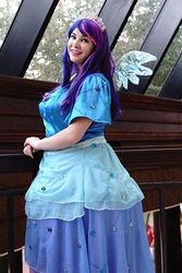 Size: 320x480 | Tagged: safe, artist:lochlan o'neil, twilight sparkle, alicorn, human, canterlot boutique, g4, clothes, cosplay, costume, dress, irl, irl human, photo, princess dress, solo, twilight sparkle (alicorn)