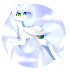 Size: 2404x2485 | Tagged: safe, artist:itsizzybel, oc, oc only, oc:chantilly, pegasus, pony, flying, high res, simple background, solo, transparent background