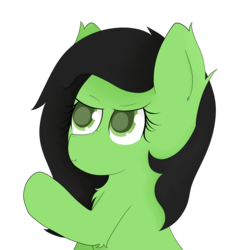 Size: 1280x1280 | Tagged: safe, artist:zlight, oc, oc only, oc:anon, oc:filly anon, earth pony, pony, female, filly, simple background, solo, transparent background