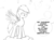 Size: 1024x757 | Tagged: safe, artist:cosmonaut, rainbow dash, g4, angry, cloud, cloudsdale, monochrome, teenager, wings