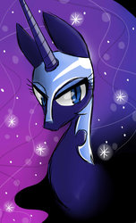 Size: 1024x1687 | Tagged: safe, artist:celestialprism18, nightmare moon, g4, female, solo