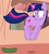 Size: 1638x1801 | Tagged: safe, artist:badumsquish, derpibooru exclusive, twilight sparkle, pony, unicorn, g4, adorable distress, behaving like a cat, book, bookshelf, cat scared of cucumber, context is for the weak, cucumber, cute, female, food, frown, hopping, implied pet play, jumping, looking back, mare, pronking, scared, show accurate, solo, startled, surprised, twiabetes, twilight cat, unicorn twilight, vector, wide eyes
