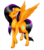 Size: 2394x2751 | Tagged: safe, artist:itsizzybel, oc, oc only, oc:sunrise, pegasus, pony, high res, simple background, solo, spread wings, tongue out, transparent background