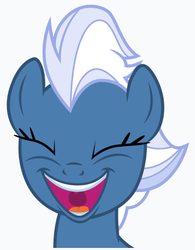 Size: 564x724 | Tagged: safe, night glider, pegasus, pony, g4, to where and back again, female, front view, laughing, show accurate, simple background, solo, vector, white background