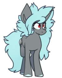 Size: 791x986 | Tagged: safe, artist:crownedspade, oc, oc only, pony, unicorn, simple background, solo, transparent background