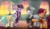 Size: 3100x1800 | Tagged: safe, artist:geraritydevillefort, artist:stuflox, fluttershy, rainbow dash, scootaloo, twilight sparkle, alicorn, pony, the count of monte rainbow, g4, albert de morcef, alternate hairstyle, clothes, dress, female, filly, monsparkle, rainbow dantes, scootabert, shycedes, the cmc's cutie marks, the count of monte cristo, twilight sparkle (alicorn)