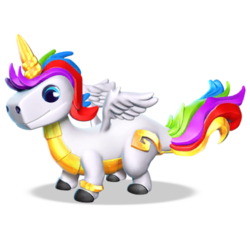 Size: 693x693 | Tagged: safe, alicorn, dragon, pony, barely pony related, dragon mania legends, rainbow hair, ring, simple background, solo, transparent background, vector