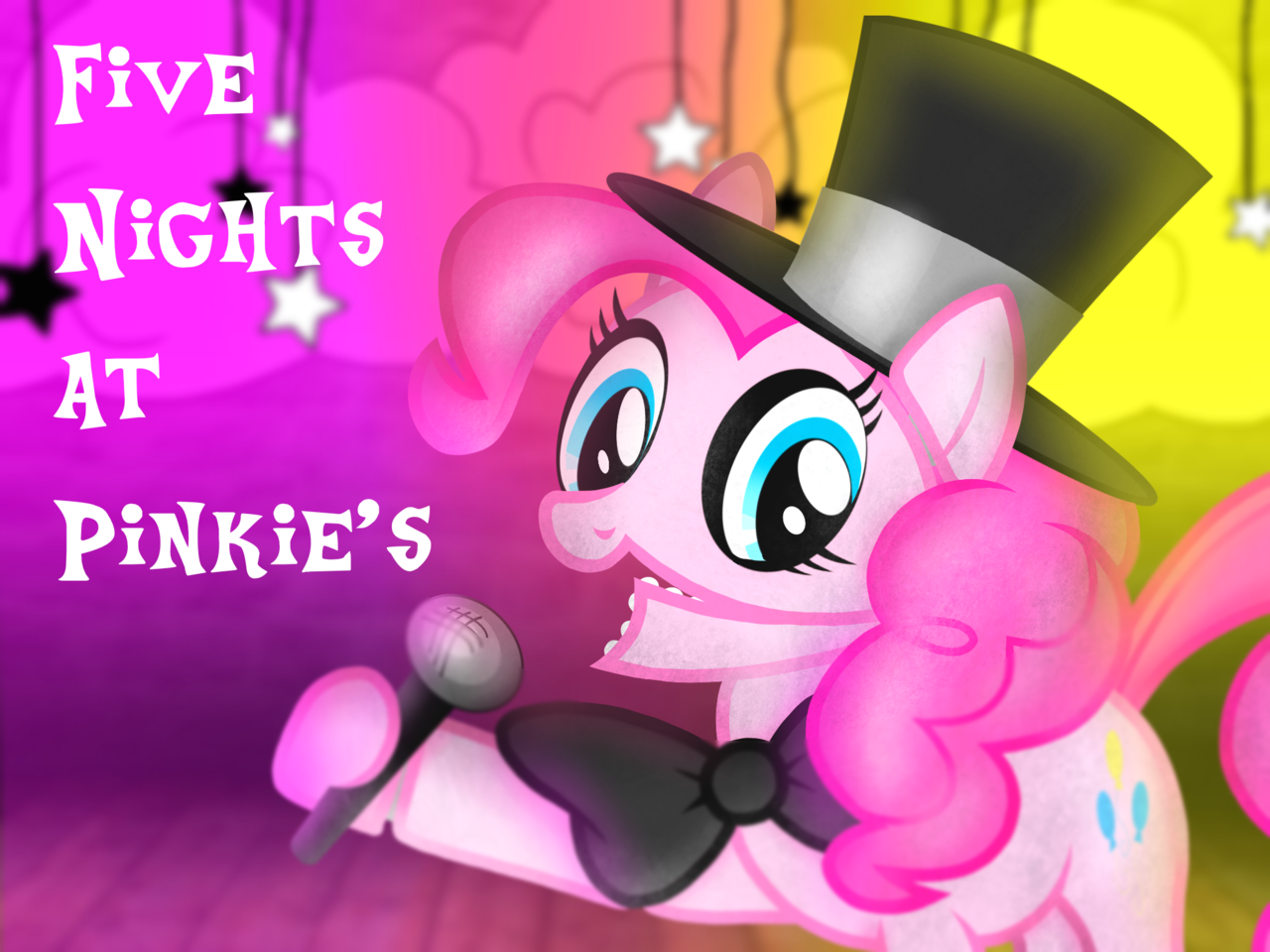 Safe Artist Prismaticstars Pinkie Pie Robot Animatronic