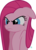 Size: 1500x2091 | Tagged: safe, artist:arifproject, pinkie pie, earth pony, pony, g4, party of one, angry, arif's angry pone, ears back, female, frown, glare, pinkamena diane pie, simple background, solo, transparent background, vector