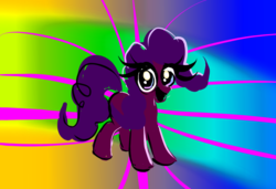 Size: 995x680 | Tagged: safe, anonymous artist, pinkie pie, g4, 1000 hours in gimp, abstract background, big eyes, color porn, eyestrain warning, faic, female, needs more saturation, solo