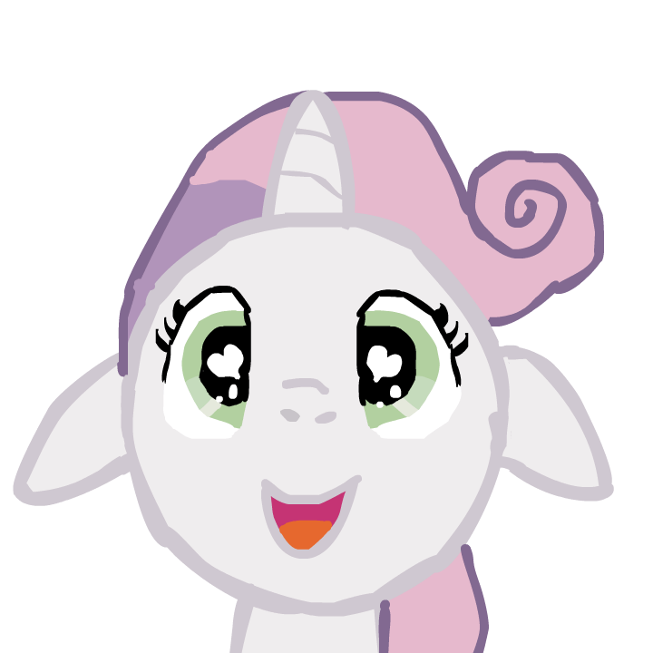 1283970 safe, artistphp30, sweetie belle, animated, female, floppy