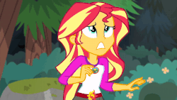 Size: 853x480 | Tagged: safe, screencap, sunset shimmer, equestria girls, g4, my little pony equestria girls: legend of everfree, animated, female, gif, solo