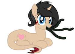 Size: 6000x4364 | Tagged: safe, artist:justisanimation, oc, oc only, oc:justis, monster pony, original species, pony, tatzlpony, unicorn, absurd resolution, ask, simple background, solo, tentacle tongue, tentacles, tumblr