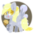 Size: 1467x1468 | Tagged: safe, artist:snow angel, derpy hooves, pegasus, pony, g4, bubble, female, food, mare, muffin, open mouth, smiling, solo, spread wings