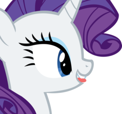Size: 11623x10878 | Tagged: safe, artist:cyanlightning, rarity, g4, twilight's kingdom, .svg available, absurd resolution, female, simple background, solo, tongue bite, tongue out, transparent background, vector