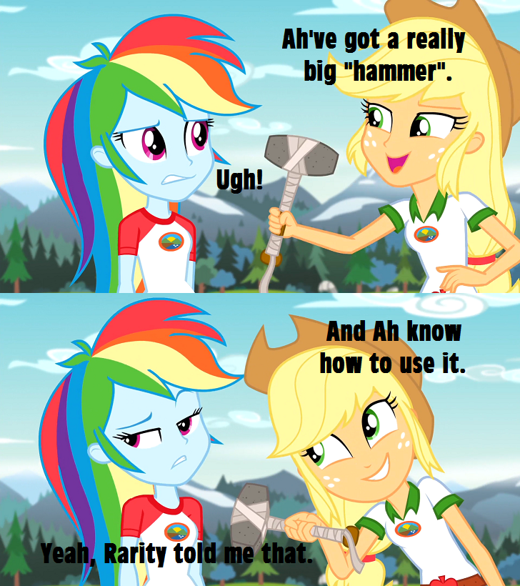 Applejack Caption Edit Edited Screencap Equestria Girls Hammer Image Macro Implied Futa Implied Futajack Implied Rarijack Implied Sex Applejack Caption Edit Edited Screencap Equestria Girls Hammer Image Macro Implied Futa Implied Futajack Implied Rarijack Implied Sex