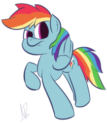Size: 1653x1901 | Tagged: safe, artist:narmet, rainbow dash, pegasus, pony, g4, female, no catchlights, simple background, solo, transparent background