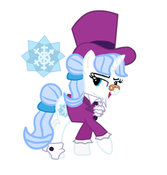 Size: 596x625 | Tagged: safe, artist:chaostrical, artist:purpleloverpony, snowfall frost, starlight glimmer, pony, unicorn, g4, base used, cutie mark, female, glasses, simple background, solo, white background