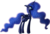 Size: 893x614 | Tagged: safe, artist:tamashia, princess luna, pony, g4, crying, female, simple background, solo, transparent background