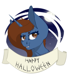 Size: 1800x2000 | Tagged: safe, artist:flita, oc, oc only, oc:headlong flight, pony, commission, halloween, rule 63, simple background, solo, transparent background, ych result