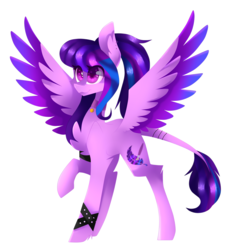 Size: 2833x3017 | Tagged: safe, artist:huirou, oc, oc only, oc:feather paint, pegasus, pony, high res, simple background, solo, transparent background
