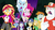 Size: 1280x720 | Tagged: safe, screencap, bulk biceps, flash sentry, pinkie pie, sci-twi, snails, snips, sunset shimmer, trixie, twilight sparkle, equestria girls, g4, my little pony equestria girls: legend of everfree, food, girly scream, marshmallow, panic, panicking, scared, screaming