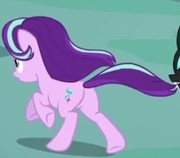 Size: 203x179 | Tagged: safe, screencap, starlight glimmer, pony, unicorn, g4, to where and back again, butt, cropped, female, glimmer glutes, mare, plot, running, solo