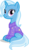 Size: 3472x6000 | Tagged: safe, artist:limedazzle, trixie, pony, unicorn, g4, absurd resolution, clothes, cute, diatrixes, female, looking at you, show accurate, simple background, sitting, smiling, solo, sweater, transparent background, vector