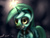 Size: 2000x1500 | Tagged: safe, artist:im not sue, lyra heartstrings, pony, unicorn, g4, bodypaint, clothes, costume, female, glowing horn, grin, horn, lidded eyes, nightmare night, nightmare night costume, skeleton, skeleton costume, smiling, solo