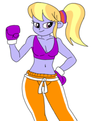 Size: 720x963 | Tagged: safe, artist:toyminator900, cloudy kicks, equestria girls, g4, boxing, boxing gloves, female, solo