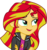 Size: 675x714 | Tagged: safe, artist:stacyhirano34, sunset shimmer, equestria girls, g4, my little pony equestria girls: rainbow rocks, arms, breasts, bust, clothes, crossed arms, female, fingers, hand, happy, leather jacket, lidded eyes, long hair, long sleeves, open mouth, simple background, smiling, solo, teenager, top, transparent background, vector