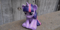 Size: 1364x694 | Tagged: safe, artist:dematteo art, twilight sparkle, g4, bong, craft, irl, photo, pipe, solo