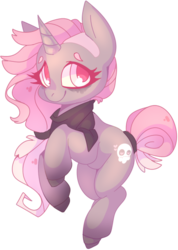 Size: 435x611 | Tagged: dead source, safe, artist:juvialle, oc, oc only, oc:grim, pony, unicorn, simple background, solo, transparent background