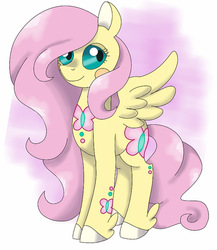 Size: 1234x1422 | Tagged: safe, artist:sweetheart-arts, fluttershy, g4, female, pokémon, solo