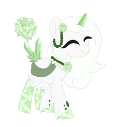 Size: 2736x3000 | Tagged: safe, artist:kittii-kat, oc, oc only, oc:crystal rose, aqua equos, closed species, high res, simple background, solo, transparent background