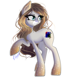 Size: 758x758 | Tagged: safe, artist:chaosangeldesu, oc, oc only, earth pony, pony, coat markings, freckles, leg freckles, raised hoof, simple background, solo, transparent background