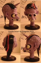 Size: 1292x1956 | Tagged: safe, artist:eskerata, twilight sparkle, g4, craft, crossover, huge brain, irl, mars attacks, martian, nightmare fuel, photo, sculpture, what has science done