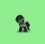 Size: 389x383 | Tagged: safe, pony, unicorn, pony town, clothes, dc comics, enchantress, pixel art, ponified, socks, solo, suicide squad