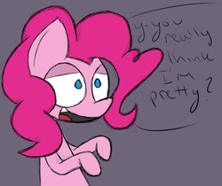 Size: 2054x1727 | Tagged: safe, artist:booker-the-dewitt, pinkie pie, g4, female, request, sketch, solo