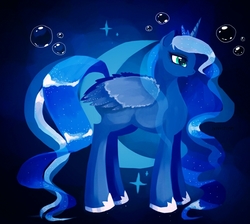 Size: 600x538 | Tagged: safe, artist:schwarz-one, princess luna, g4, female, solo