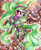 Size: 2445x2986 | Tagged: safe, alternate version, artist:lunar-white-wolf, gaea everfree, gloriosa daisy, equestria girls, g4, my little pony equestria girls: legend of everfree, equestria girls ponified, female, high res, magical geodes, ponified, solo