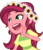 Size: 7000x8057 | Tagged: safe, artist:luckreza8, gloriosa daisy, equestria girls, g4, my little pony equestria girls: legend of everfree, .svg available, absurd resolution, clothes, female, floral head wreath, flower, freckles, inkscape, open mouth, simple background, solo, transparent background, vector