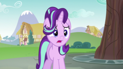 Size: 640x360 | Tagged: safe, screencap, starlight glimmer, pony, every little thing she does, g4, apologetic, apology, begging, cute, female, mare, open mouth, solo